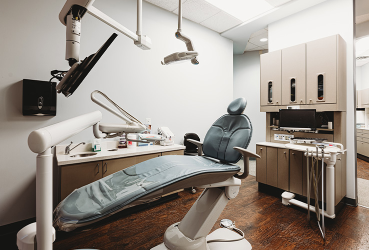 Dental exam room